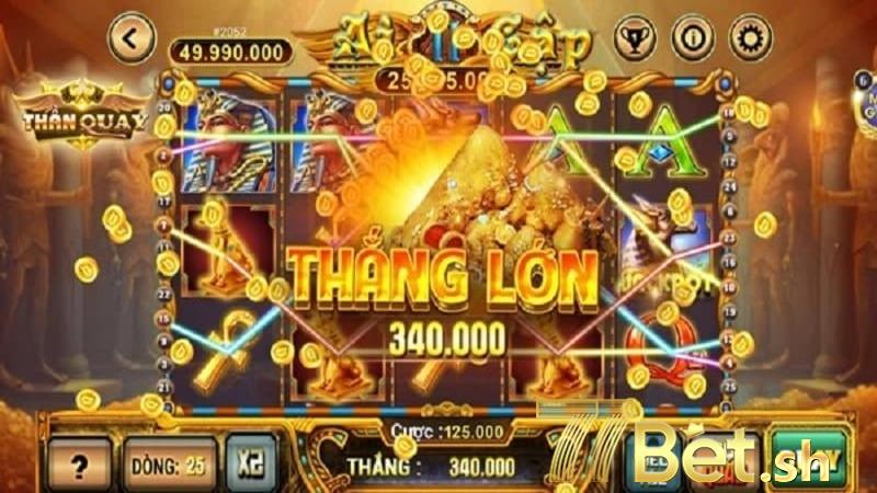 Sảnh game nổ hũ 77Bet có gì thú vị?